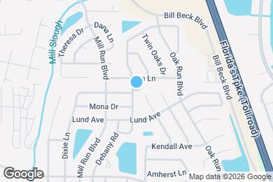 Map image of the property - 2733 Peggy Dr