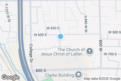 Map image of the property - 635 S 1030 W