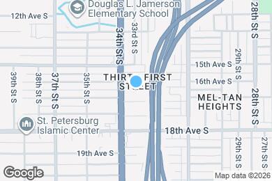 Map image of the property - 3300 16th Ave S