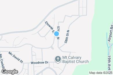 Map image of the property - 2425 Etowah St
