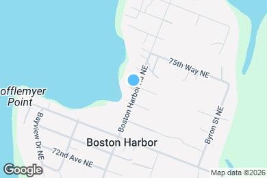 Map image of the property - 7419 Boston Harbor Rd NE