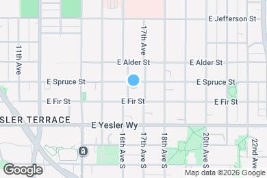 Map image of the property - 166 16th Ave