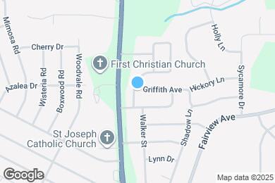 Map image of the property - 102 Griffith Ave