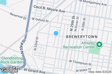Map image of the property - 1457 N Corlies St