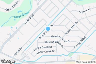 Map image of the property - 2905 Shady Creek Dr