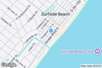 Map image of the property - 113A S Yaupon Dr