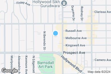 Map image of the property - Broadstone Los Feliz