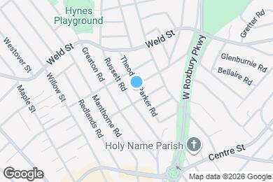 Map image of the property - 116 Theodore Parker Rd
