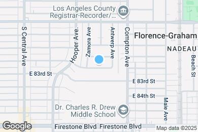 Map image of the property - 1429 E 82nd St