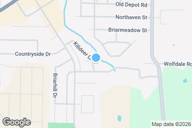 Map image of the property - 204 Killdeer Dr