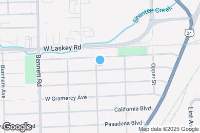 Map image of the property - 218 W Capistrano Ave