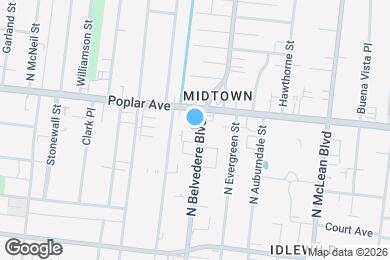Map image of the property - 159 N Belvedere Blvd