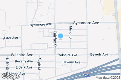 Map image of the property - 933 Sheldon Ave