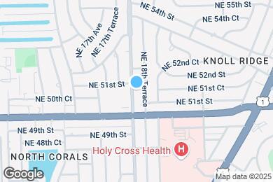 Map image of the property - 5132 NE 18th Ave