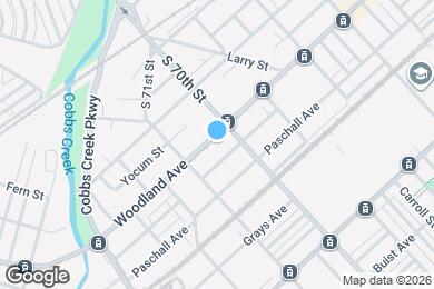 Map image of the property - 7020 Woodland Ave