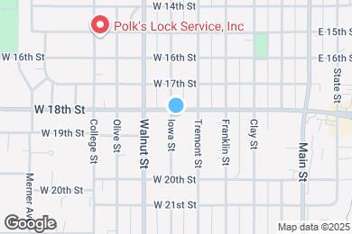 Map image of the property - 522 W 18th St