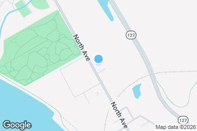 Map image of the property - 382 North Ave