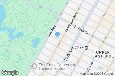 Map image of the property - 17 E 76th St