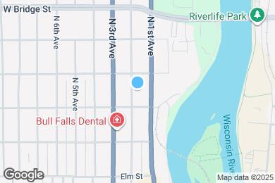 Map image of the property - 315 N 2nd Ave