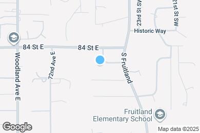 Map image of the property - 8424 75th Ave E