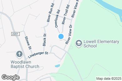 Map image of the property - 605 Overlook Rd