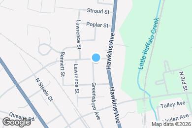 Map image of the property - 720 Greensboro Ave