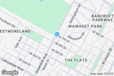 Map image of the property - Wawaset Park Apartments