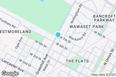 Map image of the property - Wawaset Park Associates LLC