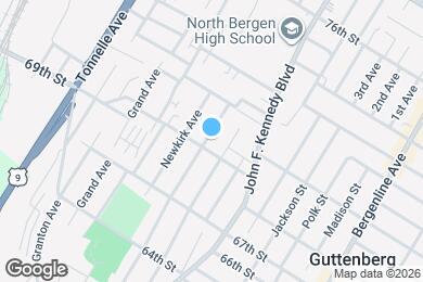 Map image of the property - 7100 Durham Ave