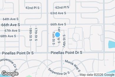 Map image of the property - 6801 14th Way S