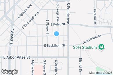 Map image of the property - 701 S Osage Ave