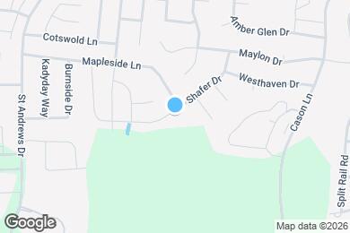 Map image of the property - 2023 Shafer Dr