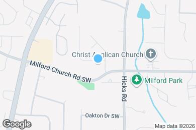 Map image of the property - 1009 Hicksmil Dr SW