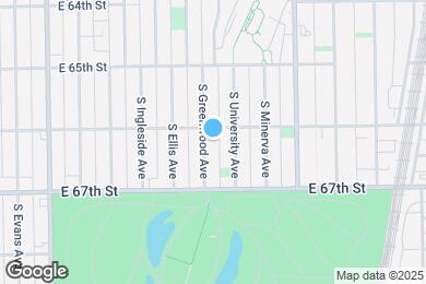 Map image of the property - 6611 S Greenwood Ave