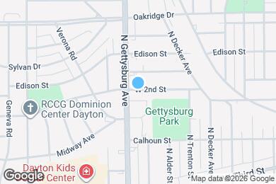 Map image of the property - 3740 W 2nd St