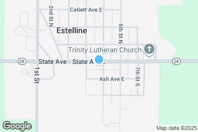 Map image of the property - 408 State Ave E