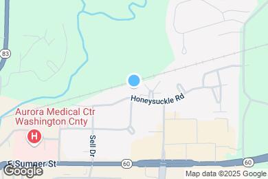 Map image of the property - 1362 Honeysuckle Rd