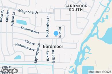 Map image of the property - 8275 Jacaranda Ave