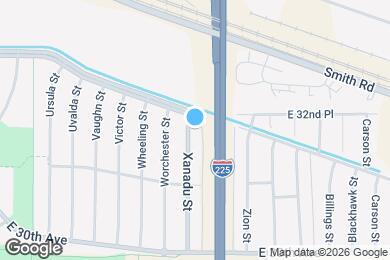 Map image of the property - 3160 Xanadu St