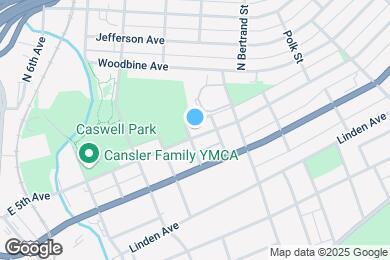 Map image of the property - 1703 E 5th Ave