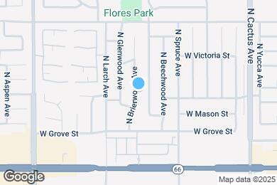 Map image of the property - 631 N Brierwood Ave