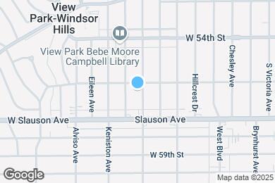 Map image of the property - 5715 S Rimpau Blvd