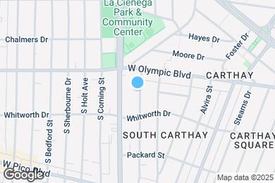 Map image of the property - 1039 S Alfred St