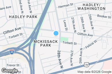 Map image of the property - 2806 Torbett St