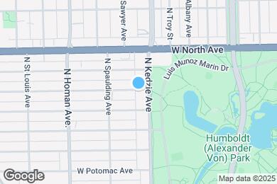 Map image of the property - 3211 W Le Moyne St