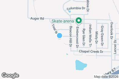 Map image of the property - 1426 Teal Way