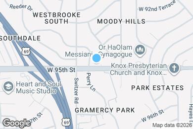 Map image of the property - 10108 W 95th St