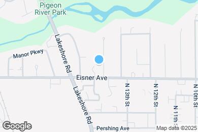 Map image of the property - 3616 N 14th St