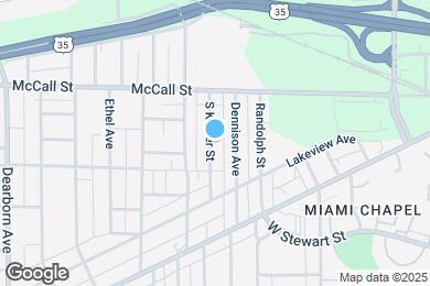 Map image of the property - 458 S Kilmer St