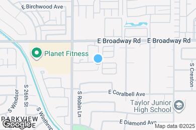 Map image of the property - 2860 E Capri Cir